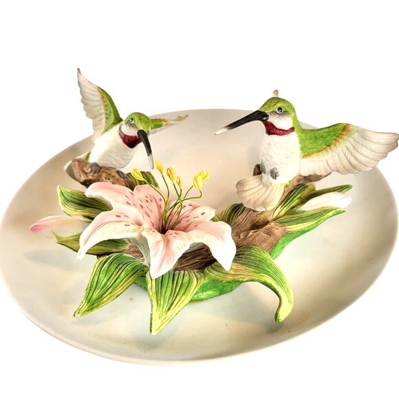 Seymour Mann Hummingbird Plate 1995 Mario Bernini Connoisseur 15303/25000 - Picture 12 of 15